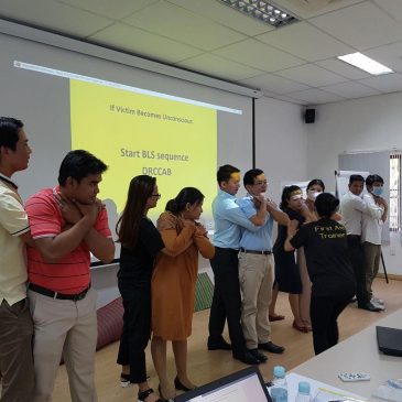 First Aid Training For Sanofi Cambodia